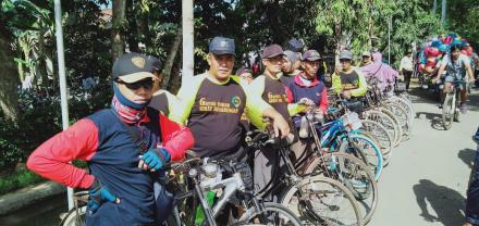 Group Sepeda Be-Cici Ikuti Gowes Luar Kota